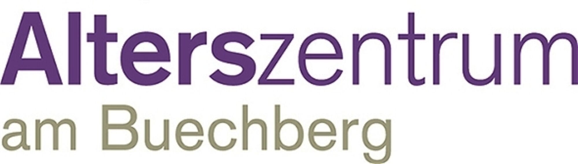 Logo alterszentrum am buechberg text