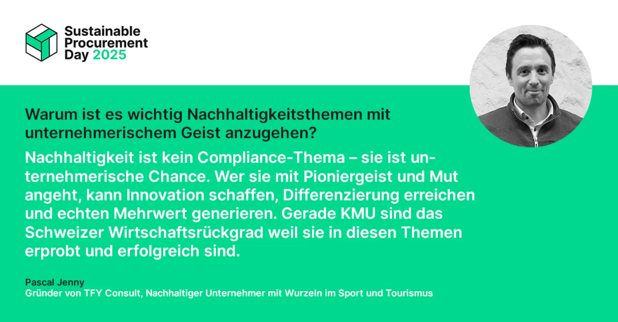 Pusch SUPD 25 Linkedin Visual Linkedin Visual Frage Antwort Pascal Jenny 1 V1
