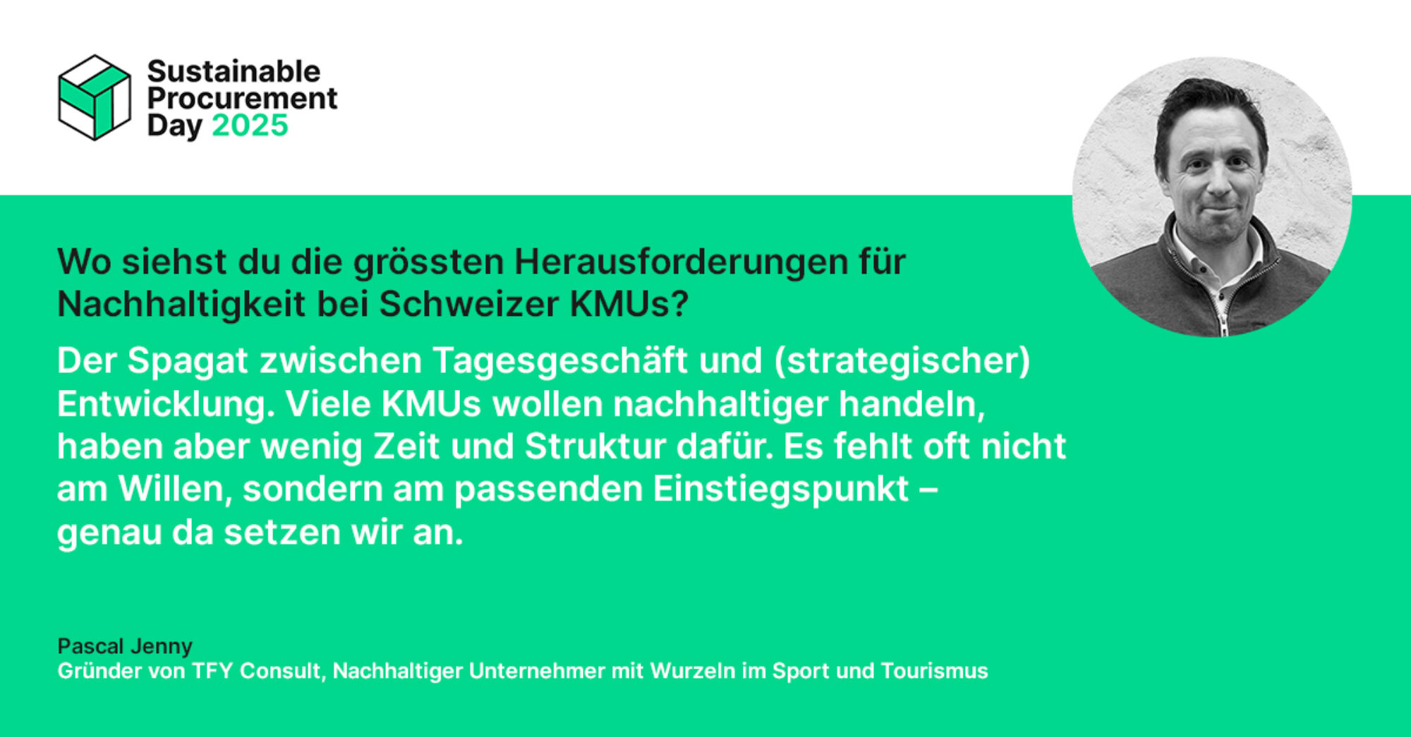 Pusch SUPD 25 Linkedin Visual Linkedin Visual Frage Antwort Pascal Jenny 2 V1