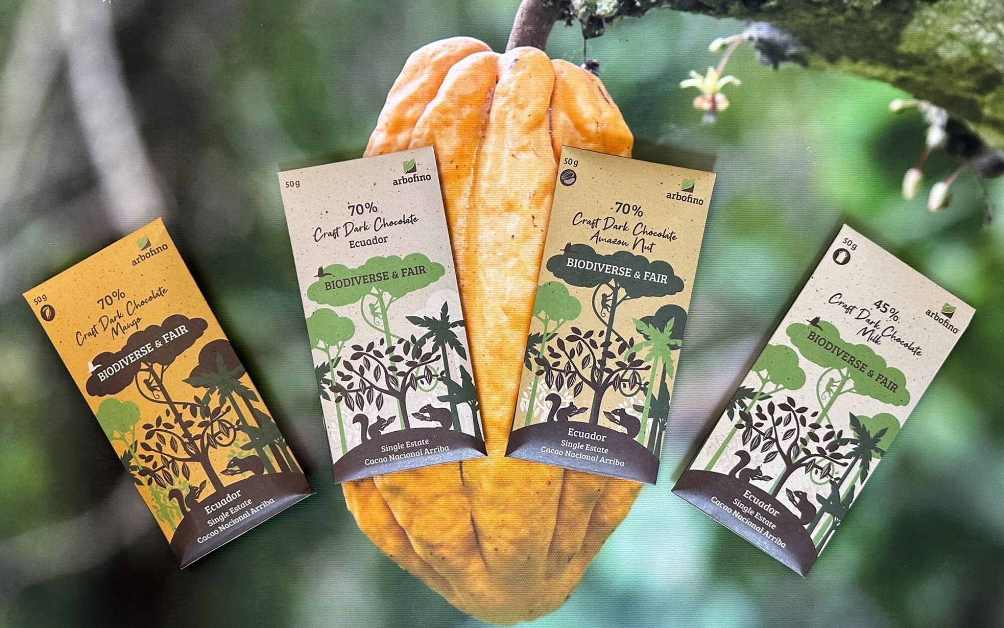 Schokoladentafeln Arbofino