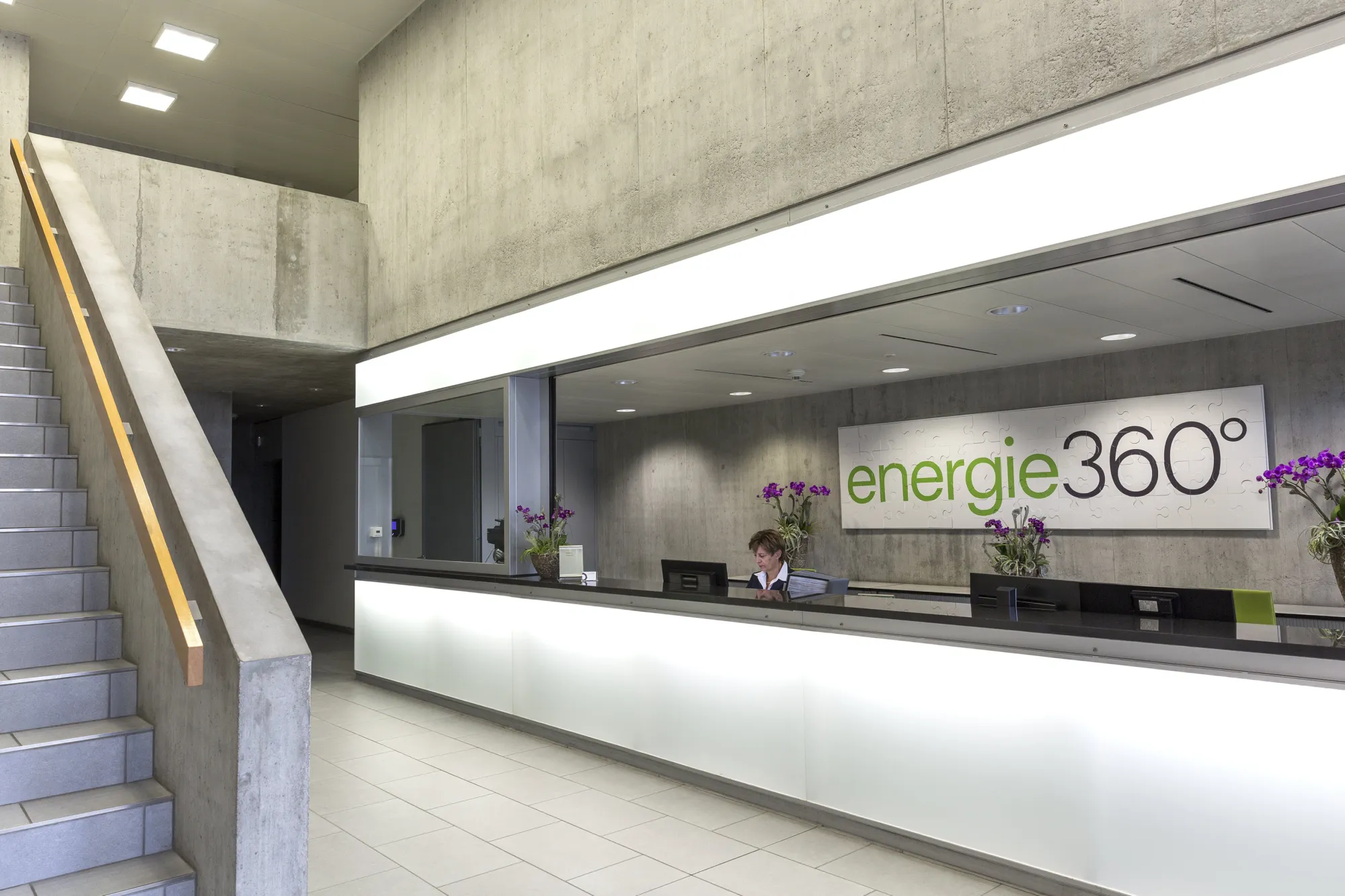 Pressbild empfang geschaeftssitz energie360