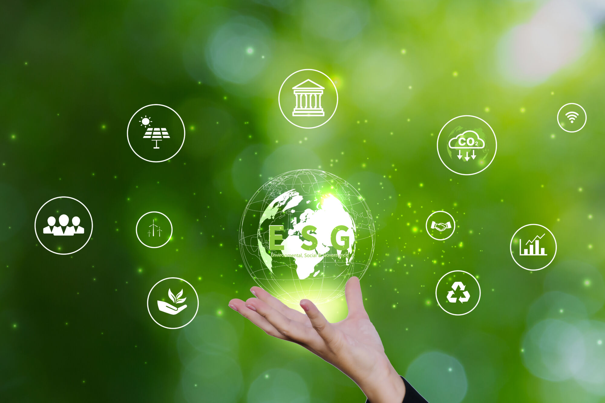 Vecteezy hand holding esg environment concept using renewable energy 30741335