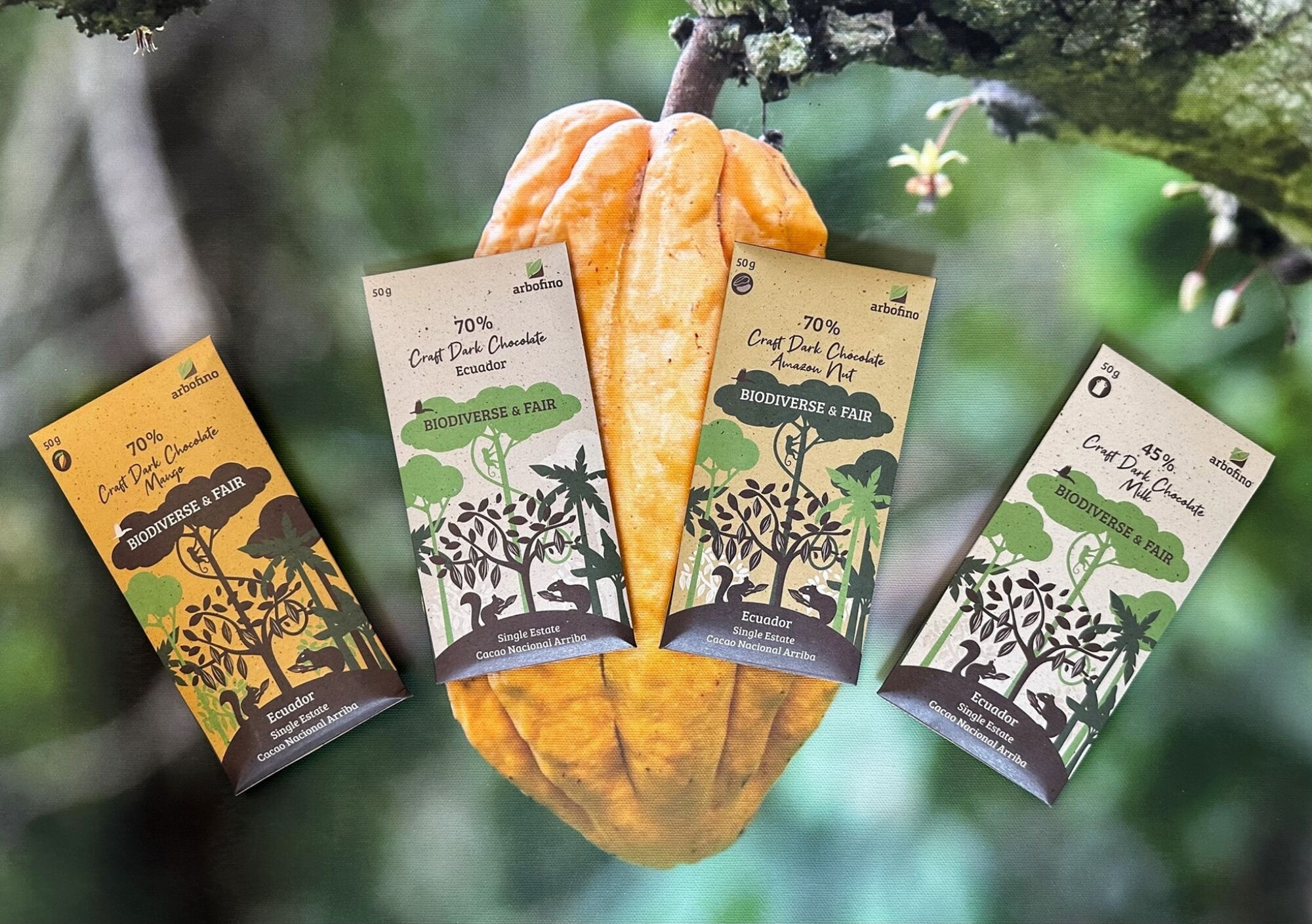 Schokoladentafeln Arbofino